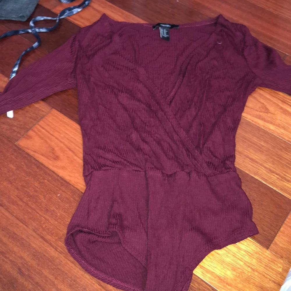 Long sleeve body suit